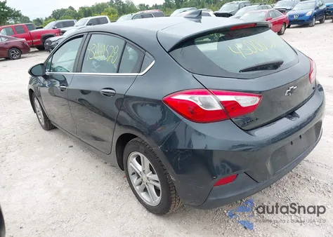 2017 Chevrolet Cruze Lt Auto из США, поврежденный, VIN 3G1BE6SM7HS540603